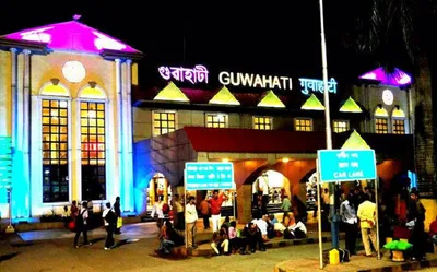 assam  guwahati railway station to become india’s first plastic recycling hub by 2025