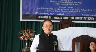 mizoram  helen dawngliani appointed additional judge of gauhati high court