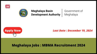 meghalaya jobs   mbma recruitment 2024