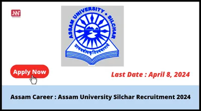 assam career   assam university silchar recruitment 2024