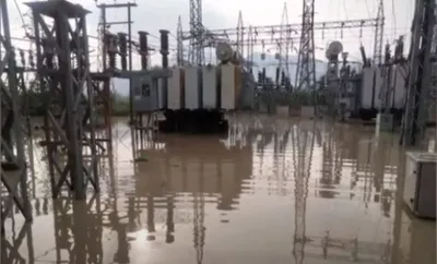 manipur floods cause power outages in imphal east and hill districts
