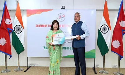 india gifts 15 electric vehicles to nepal