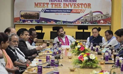 tripura signs 33 tourism mous worth rs 12 300 crore after destination business conclave 2026