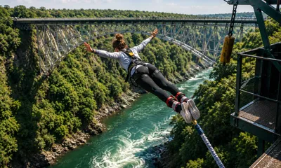 how is social media fueling the bungee jumping trend among youth