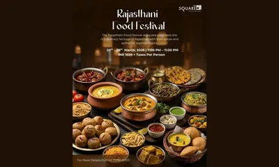novotel guwahati gs road launches rajasthani food festival at the square restaurant