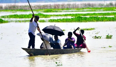 assam floods  nearly 24 lakh people affected  6 more dead as situation continues to remain grim