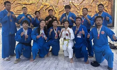 arunachal kudo team wins 17 medals at major gujarat tournaments