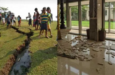 earthquake  seismic risk at present situation in assam is very high