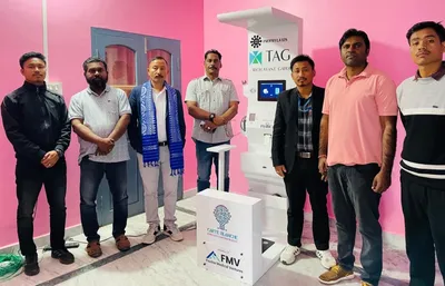 assam  prophylaxis preventive health kiosk introduced at rowta s north east public school