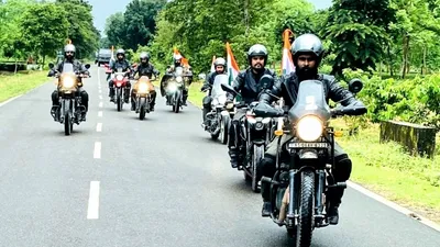 assam  indian army’s bike rally to arunachal’s walong war memorial flagged off