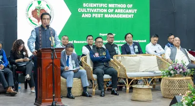 mizoram cm lalduhoma seeks central aid to tackle areca nut pest infestation