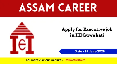 assam career   apply for executive job in iie guwahati