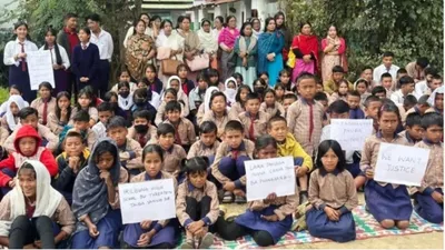 manipur  headmaster beaten in imphal over extortion demand