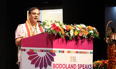 bodo students  union meets assam cm  demand full peace accord implemention by 2026