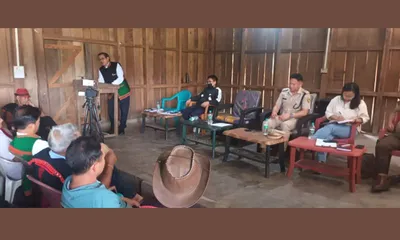 arunachal  community consultation held on upper siang multipurpose storage project