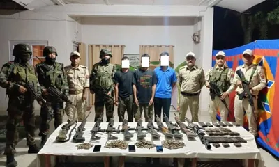 manipur  11 militants of 4 insurgent groups arrested