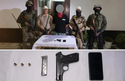 manipur  four insurgents arrested  arms and ammunition recovered
