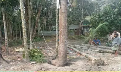 tripura  over 100 ex attf families occupy forest land in karbook subdivision