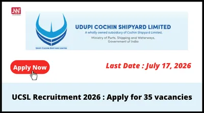 ucsl recruitment 2026   apply for 35 vacancies