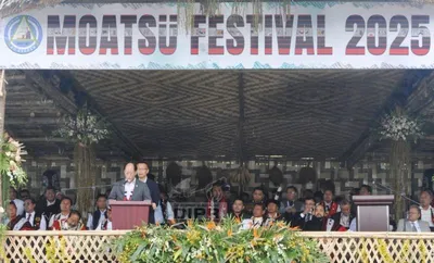 nagaland cm neiphiu rio highlights naga customs at moatsu festival
