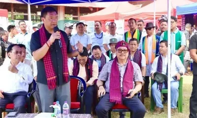arunachal  cm takes pride in state sportspersons