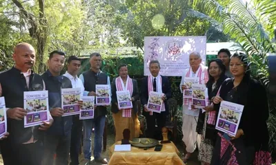 tosehim foundation day unveils new botanical guide on assam s dendrobium species