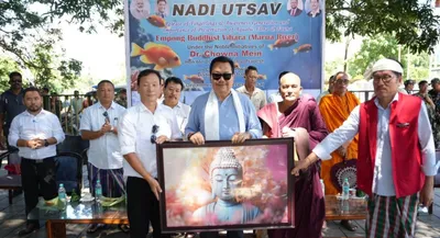arunachal  deputy cm chowna mein calls for collective efforts to protect rivers  biodiversity
