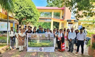 assam  morigaon hosts sensitization event to combat wildlife trafficking