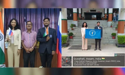 assam  two gcu students selected for world youth festival assembly 2025 in russia