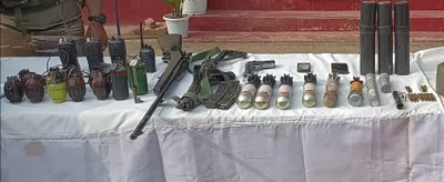 manipur  arms and ammunition recovered from bishnupur and kakching