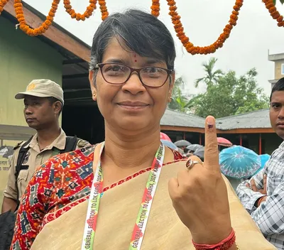 assam  congress alleges voter deletions through e kyc in electoral roll revision