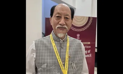 nagaland  cm rio seeks centre s support for key infrastructure projects at niti aayog meet