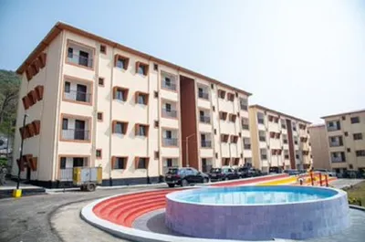 manipur cm unveils alternate housing complex in imphal