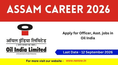 assam career 2026   apply for officer  asst  jobs in oil india