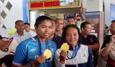 manipur  sushila chanu  bichu devi call for better sports infrastructure after asian games gold