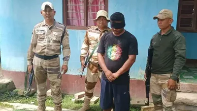 manipur  kcp t cadre arrested  78 detained in major crackdown