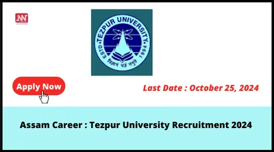 assam career   tezpur university recruitment 2024