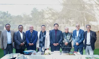 meghalaya cabinet holds first outdoor meeting at ward’s lake  clears airport land acquisition