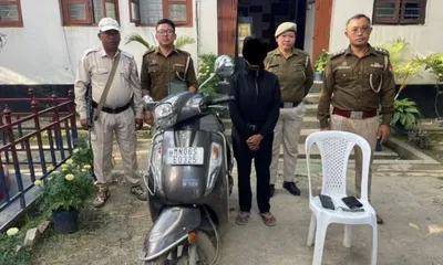 manipur police arrest female kcp pwg cadre in imphal west