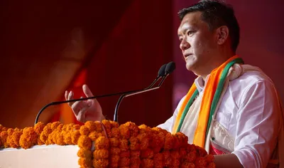 arunachal  gear up for elections  khandu urges bjp workers