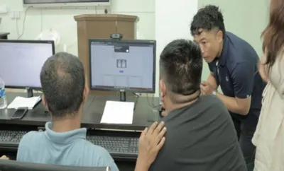 mizoram begins first biometric enrolment drive for myanmar refugees in serchhip