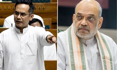 assam  gaurav gogoi questions amit shah’s 14 day lok sabha absence  seeks statement on student protests