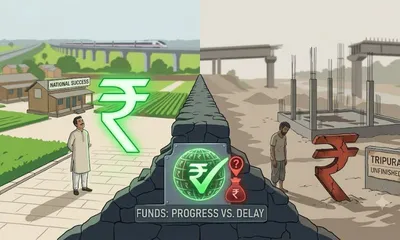 tripura  mplad fund utilisation remains low  only one project completed