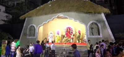 durga puja  there is stringency in the air