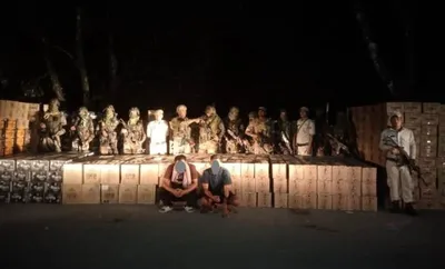 manipur  imfl worth over rs 1 crore seized on nh 37 in noney  two held