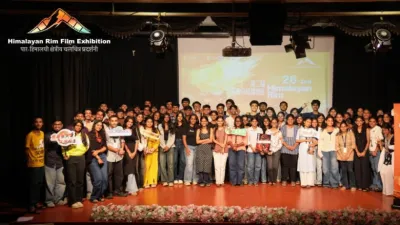 himalayan rim film exhibition  how it united china  india  nepal youth 