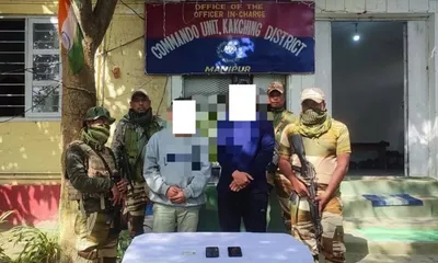 manipur police arrest six linked to banned militant groups for extortion