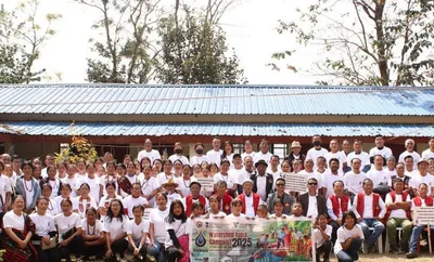 nagaland watershed campaign ends in zunheboto village