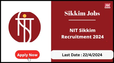 sikkim jobs   nit sikkim recruitment 2024