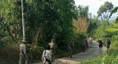 manipur  kuki militants attack police station  set ablaze houses in jiribam